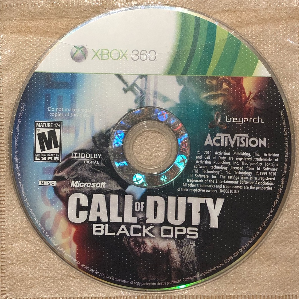 3/$40 Call of Duty: Black Ops for Xbox 360 - Disc Only